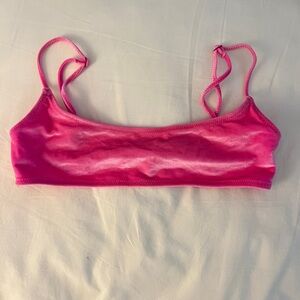 Pink Triangl bikini top